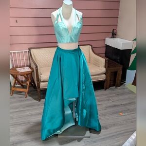 Rachel Allen 2 Piece Prom Dress